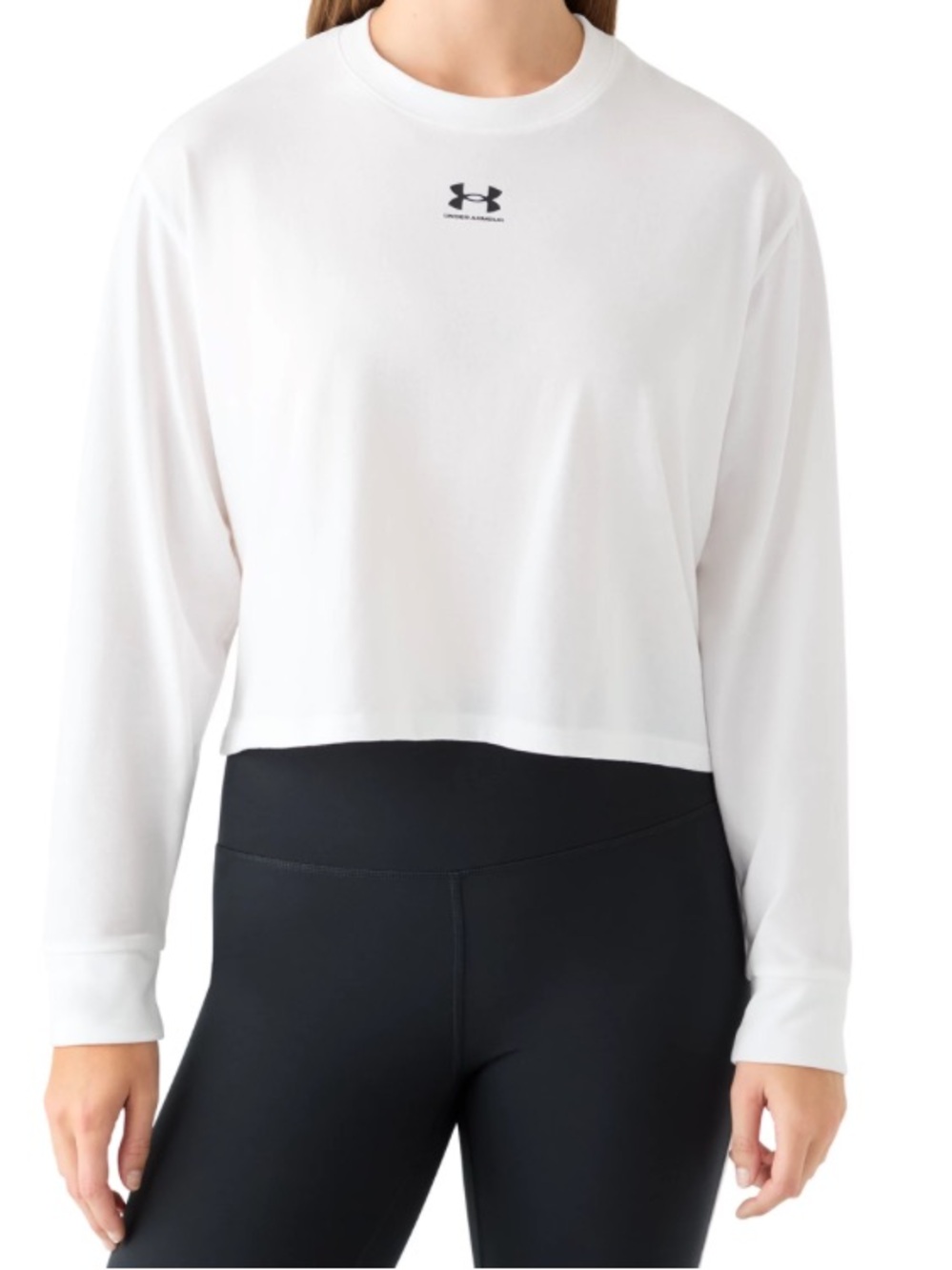Under Armour Women's Rival Boxy Long Sleeve T NWOT XS - Picture 3 of 6